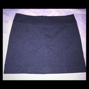 White House Black Market Gray Skirt